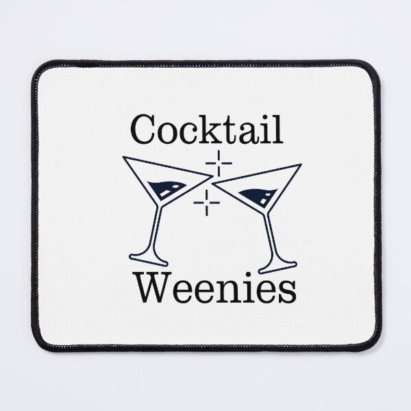 Item preview, Cocktail Weenies, funny dog designed and sold by khallidaart.