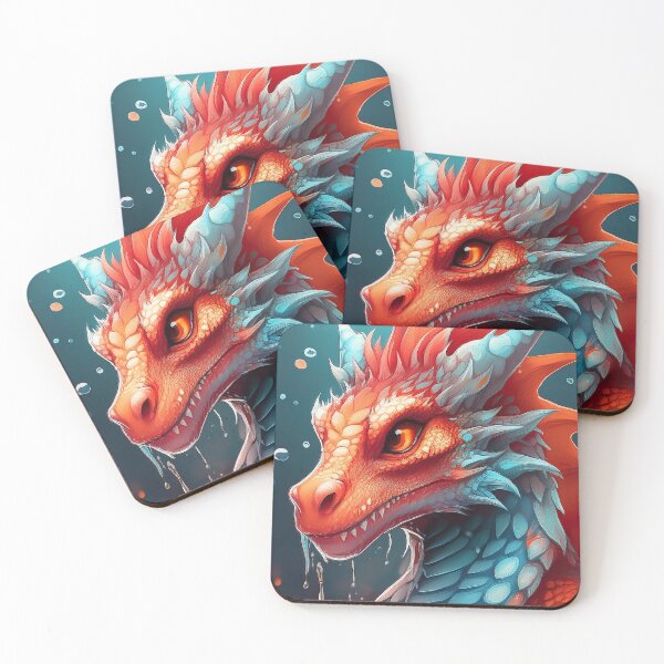 Item preview, Orange dragon. designed and sold by BAR DEC.