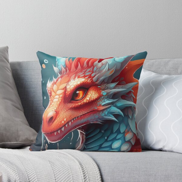 Aperçu de l'œuvre Dragon orange. créée et vendue par BAR DEC.