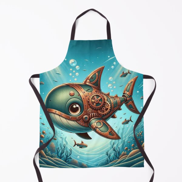 Item preview, Steampunk Bronze Whaler Shark designed and sold by Sillytoe.