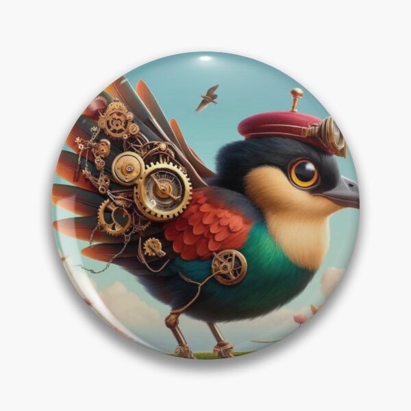 Item preview, Steampunk Bronze-winged Jacana designed and sold by Sillytoe.
