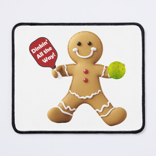 Item preview, Dinkin’ All the Way - pickleball Christmas designed and sold by EvieWoj.