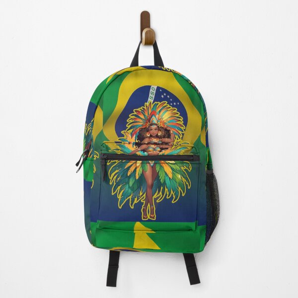 Item preview, Brazilian samba dancer carnival illustration designed and sold by La Loca.