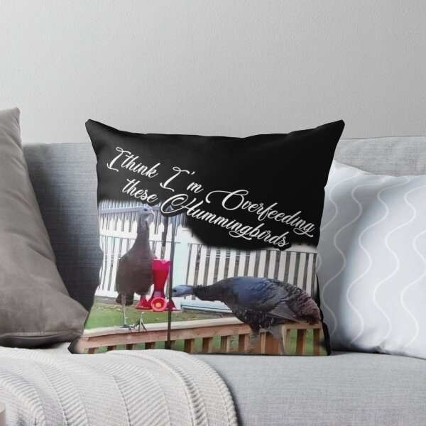 Item preview, OVERFED HUMMINGBIRDS designed and sold by THE AMERICAN TEEVANGELIST.
