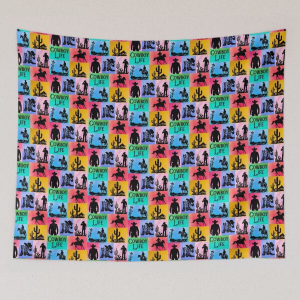 Item preview, Cowboy Pop-Art designed and sold by Fredster1966.