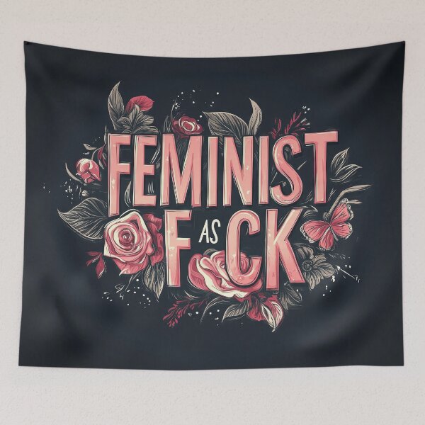 Item preview, Feminist as F*CK designed and sold by OutKastArt.