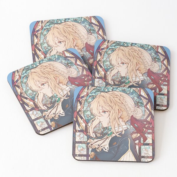 Item preview, Stained Glass Violet Evergarden designed and sold by SchellStation.