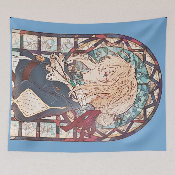 Item preview, Stained Glass Violet Evergarden designed and sold by SchellStation.