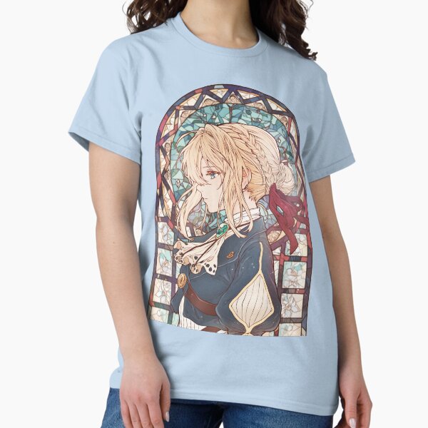 Item preview, Stained Glass Violet Evergarden designed and sold by SchellStation.