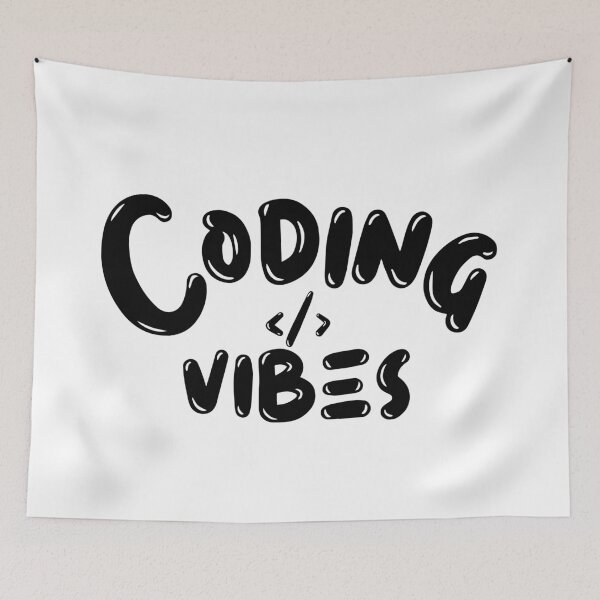 Item preview, Coding Vibes (stella font) designed and sold by tranquil-haven.