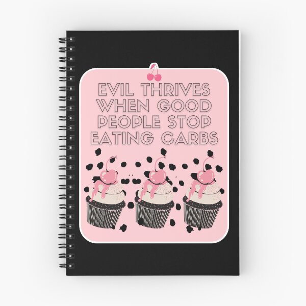 Item preview, Carbs Are Not Evil Cherry Cupcakes designed and sold by Renata Illustrata.