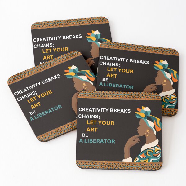 Item preview, Creativity Breaks Chains ; Let Your Art Be A Liberator  designed and sold by gbejule-ikomi.