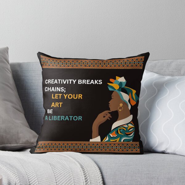Item preview, Creativity Breaks Chains ; Let Your Art Be A Liberator designed and sold by gbejule-ikomi.