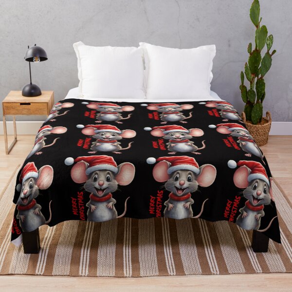Item preview, Christmas Mouse Merry Christmas Cat Animals Mouse designed and sold by Design_Your_Day.