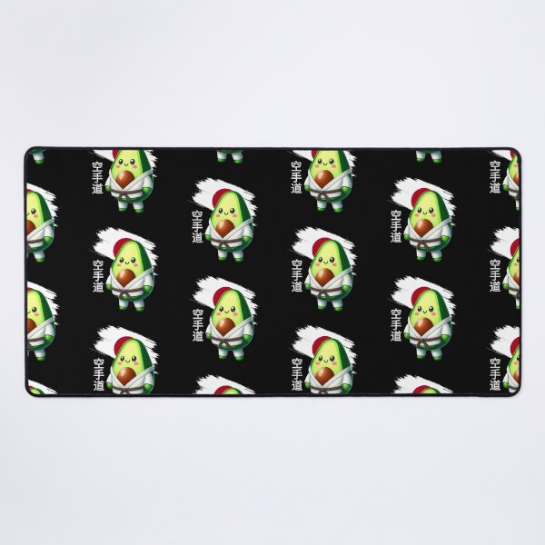 Item preview, avocado kawaii japanese karateka designed and sold by ZerpaGiovanna.