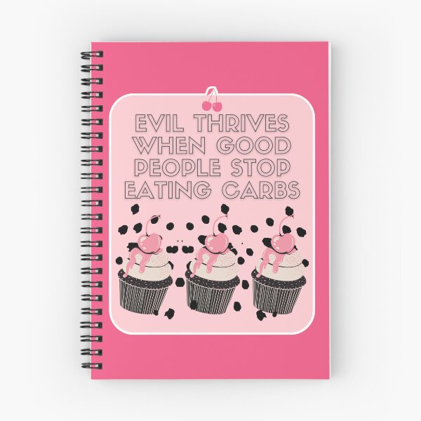 Item preview, Carbs Are Not Evil Cherry Cupcakes designed and sold by Renata Illustrata.