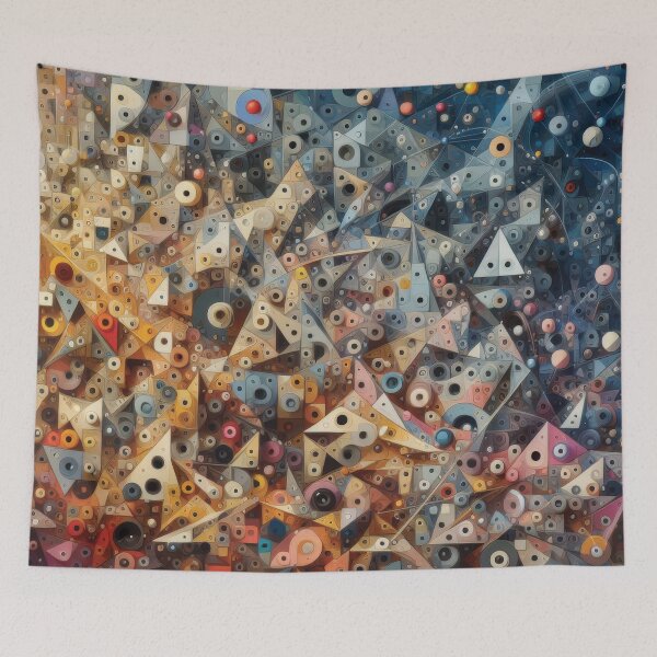 Item preview, Seashore, seashells, sea bums - an abstract artwork designed and sold by yearmoe.