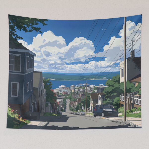 Item preview, Halifax, city | Anime style designed and sold by ComicsFactory.