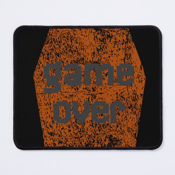 Item preview, Orange Coffin Game Over Funny Halloween Design designed and sold by ZIPsketch.