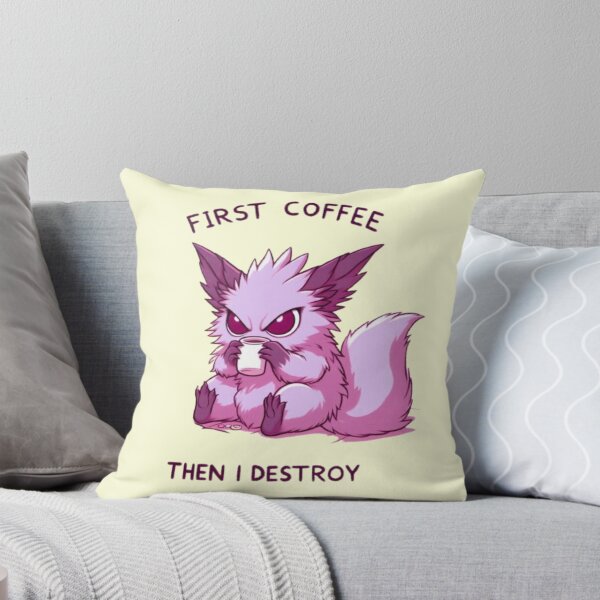 Item preview, First Coffee Then I Destroy - Whelp Edition designed and sold by Fictio ⭐​⭐​⭐​⭐​⭐​.