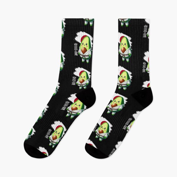Item preview, avocado kawaii japanese karateka designed and sold by ZerpaGiovanna.