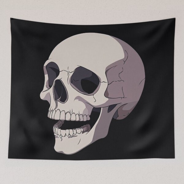 Item preview, Hamlet skull | Anime style designed and sold by ComicsFactory.