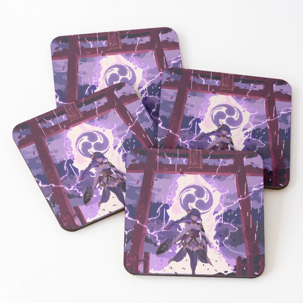 Item preview, Raiden Shogun Pixel Art designed and sold by SchellStation.