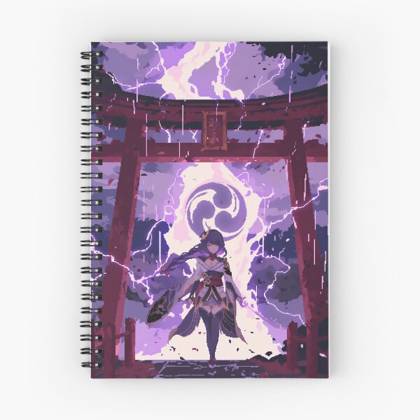 Item preview, Raiden Shogun Pixel Art designed and sold by SchellStation.