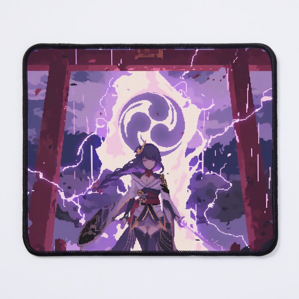 Item preview, Raiden Shogun Pixel Art designed and sold by SchellStation.