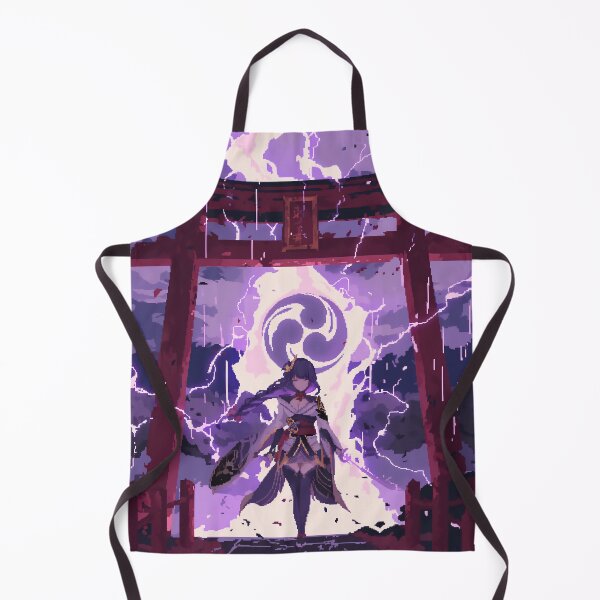 Item preview, Raiden Shogun Pixel Art designed and sold by SchellStation.