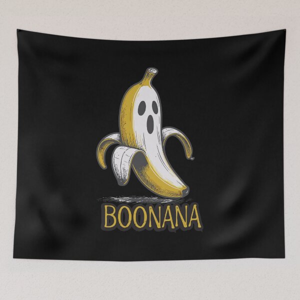 Item preview, Boonana - Spooky Banana Ghost Design designed and sold by Happy-Karma.