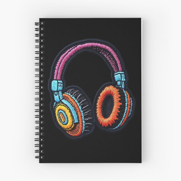 Item preview, Iron On Patches Headphones designed and sold by saloui.