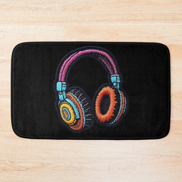 Item preview, Iron On Patches Headphones designed and sold by saloui.