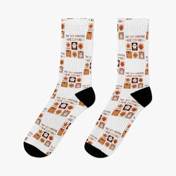 Item preview, The 'Ber Months Are Coming – Festive Fall and Winter Design designed and sold by GemBob Creations.