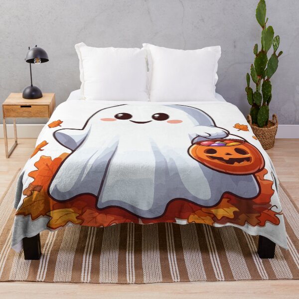 Item preview, Autumn Ghost with Candy Bucket designed and sold by -DEEWOLF-.