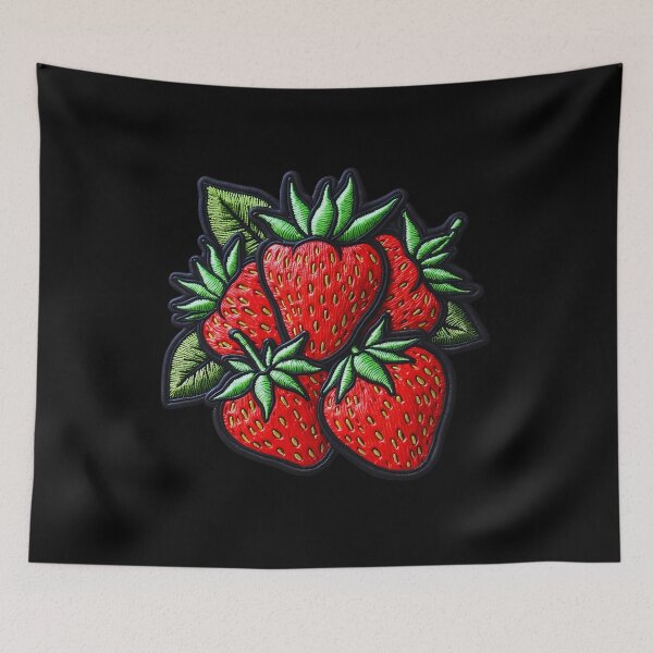 Item preview, Iron On Patches Strawberry designed and sold by saloui.
