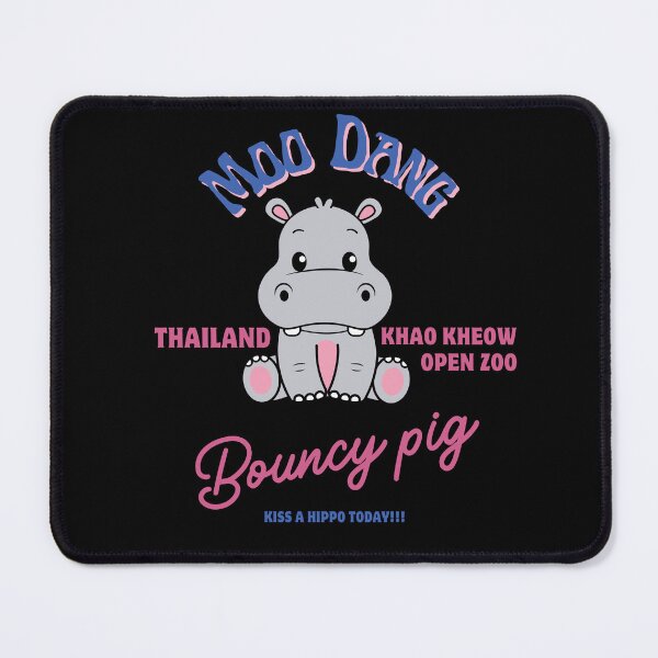 Item preview, Cute little Moo Deng from Thailand Zoo Bouncy Pig designed and sold by PerkyParakeet.