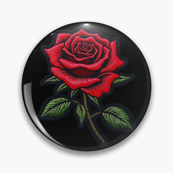 Item preview, Iron On Patches Rose designed and sold by saloui.