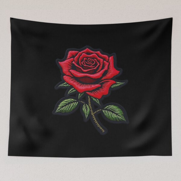 Item preview, Iron On Patches Rose designed and sold by saloui.