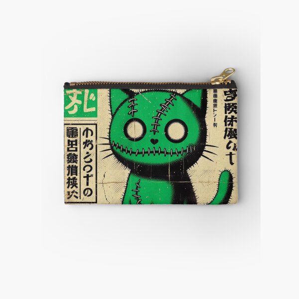 Item preview, Zombie Stitched Cat | Japanese Horror Vintage Design designed and sold by IAPICTURE.