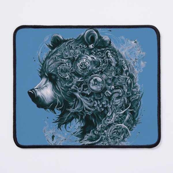 Item preview, Gears of Nature: The Cyborg Bear designed and sold by M22--.