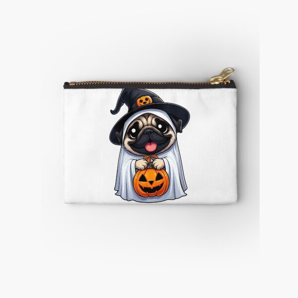 Item preview, Trick-or-Treat Ghost Pug designed and sold by EpicPaws.