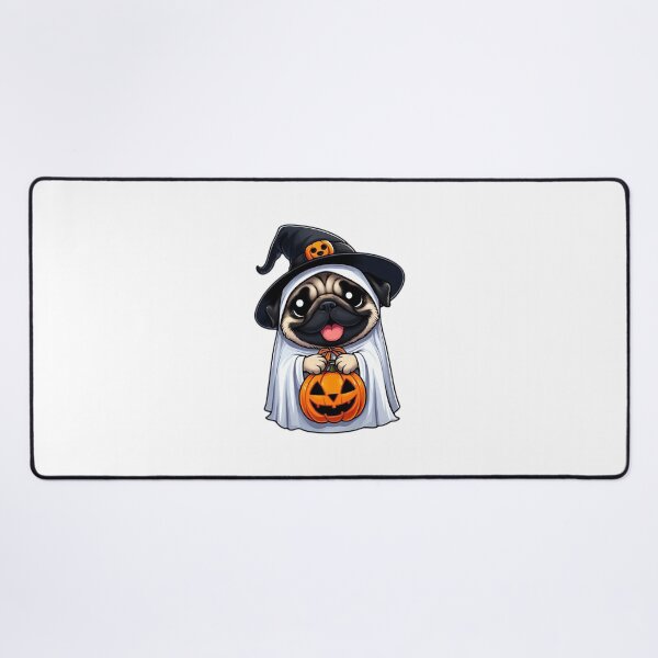Item preview, Trick-or-Treat Ghost Pug designed and sold by EpicPaws.