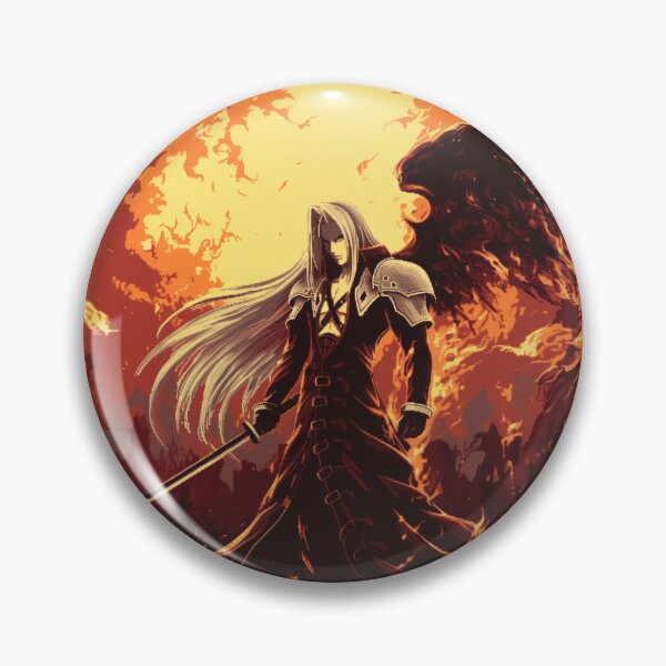 Item preview, Sephiroth Pixel Art designed and sold by SchellStation.