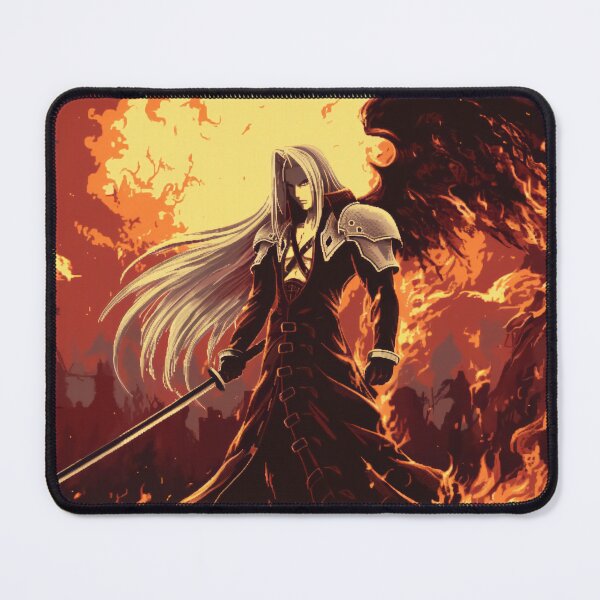 Item preview, Sephiroth Pixel Art designed and sold by SchellStation.