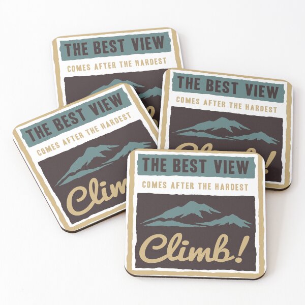 Item preview, Peak Perseverance: Mountain Motivation designed and sold by Pujo Design.
