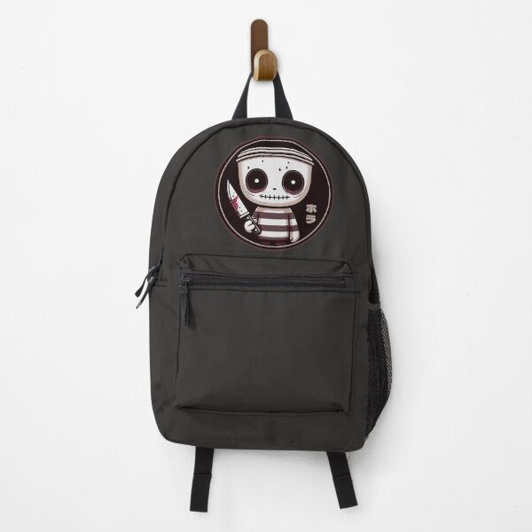 Item preview, Creepy Chibi Skeleton with Knife | Japanese Horror Art designed and sold by GALUMARKET.
