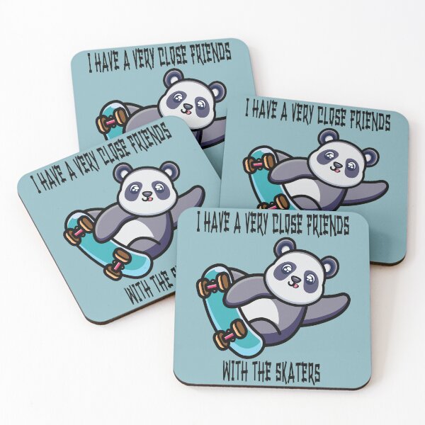 Item preview, I HAVE A VERY CLOSE FRIENDS WITH THE SKATERS Funny skaters graphic Skate designed and sold by Caramellaty.
