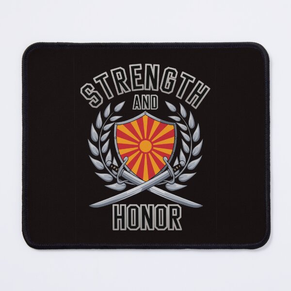 Item preview, Macedonian Pride Shield and Swords T-Shirt designed and sold by HOMEDESIGNPRINT.
