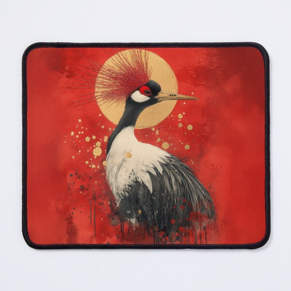 Item preview, Majestic Crane at Dawn designed and sold by Chrome-Magnet.
